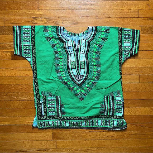 Other - ❌SOLD❌ African Dashiki Green XXL (fits small)